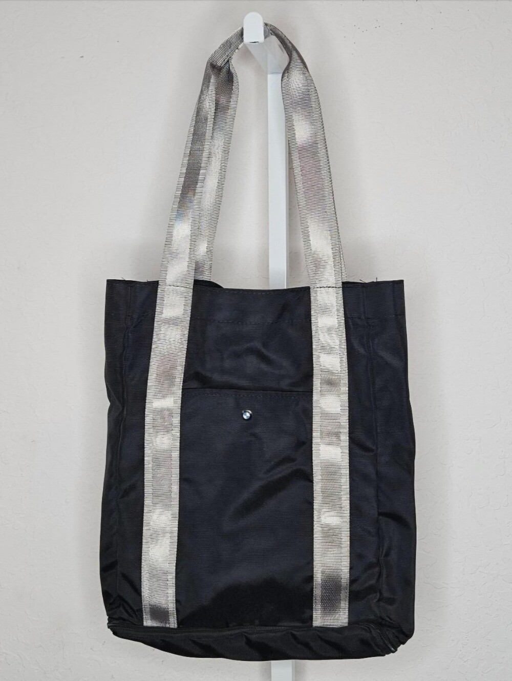 ​🏎️ Authentic BMW Black Nylon Utility Tote Bag 🏎️